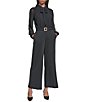 KARL LAGERFELD PARIS Chiffon Jumpsuit - Image 1