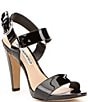 Color:Black - Image 1 - Cieone Patent Leather Dress Sandals