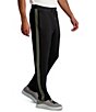 Color:Olive - Image 3 - Karl Lagerfeld Paris Color Block Track Pants