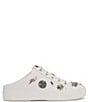 Color:Bright White - Image 2 - Cordelia Leather Pin Sneaker Mules