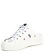 Color:Bright White - Image 6 - Cordelia Leather Pin Sneaker Mules