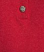 KARL LAGERFELD PARIS Crystal Johnny Collar Short Sleeve Pullover Sweater - Image 4