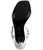Color:Bright White - Image 5 - Cybil Leather Ankle Strap Sandals