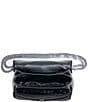 Color:Black - Image 3 - Fleur Rhinestone Small Crossbody Bag