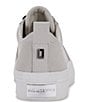 Color:Soft White - Image 3 - Gretel Leather Platform Sneakers