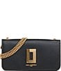 KARL LAGERFELD PARIS Kosette Gold Hardware Crossbody Bag, Color:Black/Gold - Image 1