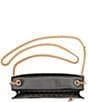 KARL LAGERFELD PARIS Kosette Gold Hardware Crossbody Bag, Color:Black/Gold - Image 3