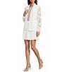 KARL LAGERFELD PARIS Lace Above Knee Length Coordinating Skirt - Image 3