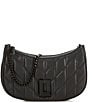 KARL LAGERFELD PARIS Lafayette Crossbody Bag, Color:Black - Image 1