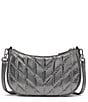 KARL LAGERFELD PARIS Lafayette Crossbody Bag, Color:Silver - Image 2