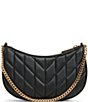 KARL LAGERFELD PARIS Lafayette Demi Crossbody Bag, Color:Black/Gold - Image 2