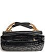 Color:Black/Gold - Image 3 - Lafayette Medium Quilted Shoulder Bag