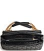 KARL LAGERFELD PARIS Lafayette Medium Quilted Shoulder Bag, Color:Black/Gold - Image 3