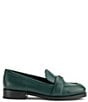 Color:Forrest Green - Image 2 - Madlen Leather Loafers