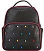 KARL LAGERFELD PARIS Maybelle Backpack, Color:Black/Cactus - Image 1