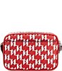 Color:Crimson Combo - Image 2 - Maybelle Logo Crossbody Bag