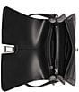 KARL LAGERFELD PARIS Contrast Trim Mercerie Shoulder Bag, Color:Black - Image 3