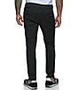 Color:Black - Image 2 - Karl Lagerfeld Paris Moto Stretch Regular Fit Straight Leg Jeans