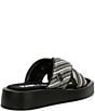 Color:Black/Cream - Image 2 - Ophelia Raffia Platform Sandals