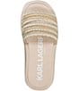 KARL LAGERFELD PARIS Ortley Platform Slide Sandals - Image 4