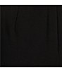 Color:Black - Image 5 - Pearl Trim Key Hole Sheath Dress