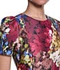 KARL LAGERFELD PARIS Printed Sheath Dress - Image 4