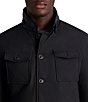 Color:Black - Image 3 - Puffer Blazer Jacket