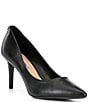 KARL LAGERFELD PARIS Royale Leather Stiletto Pumps - Image 1
