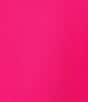 Color:Fuschia - Image 4 - Scoop Neck Short Sleeve Peplum Top