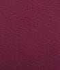 KARL LAGERFELD PARIS Scuba Crepe Crew Neck Chiffon Long Sleeve Pearl Cuff Sheath Mini Dress, Color:Wine - Image 3