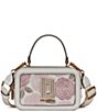 KARL LAGERFELD PARIS Simone Floral Camera Top Handle Crossbody Bag,New Products : American Fashion Style Bags On Sale