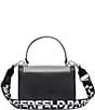 Color:Black/White/Black - Image 2 - Simone Crossbody Bag