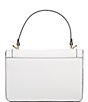 Color:White/Stone - Image 2 - Simone Leather Crossbody Bag