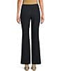 KARL LAGERFELD PARIS Solid Suiting Flare Leg Full Length Pants - Image 6