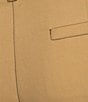 KARL LAGERFELD PARIS Solid Suiting Wide Leg Full Length Pants - Image 4