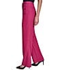 KARL LAGERFELD PARIS Solid Suiting Wide Leg Full Length Pants - Image 3