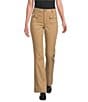 KARL LAGERFELD PARIS Solid Suiting Wide Leg Full Length Pants - Image 1