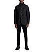 KARL LAGERFELD PARIS Stand Collar Jacket, Color:Black - Image 3