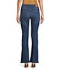 KARL LAGERFELD PARIS Stretch Denim Bow Patch Pocket Straight Jeans - Image 2