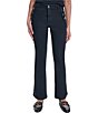 KARL LAGERFELD PARIS Stretch Denim Flat Front Full Length Sailor Jeans - Image 1