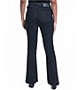 KARL LAGERFELD PARIS Stretch Denim Flat Front Full Length Sailor Jeans - Image 2