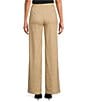 KARL LAGERFELD PARIS Textured Striped Flat Front Ankle Length Straight Leg Coordinating Pants - Image 2