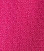 Color:Fuschia Tweed - Image 4 - Tweed Long Sleeve Blazer