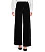 KARL LAGERFELD PARIS Velvet Wide Leg Pants - Image 1