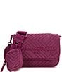 KARL LAGERFELD PARIS Voyage Nylon Crossbody Bag, Color:Dark Cactus - Image 1