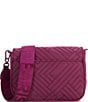 KARL LAGERFELD PARIS Voyage Nylon Crossbody Bag, Color:Dark Cactus - Image 2