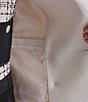 KARL LAGERFELD PARIS Wool Blend Wing Collar Double Breasted Walker Trench Coat - Image 5