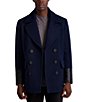 Color:Navy - Image 1 - Wool Peacoat