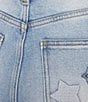 Karyn Seo Fatima Boho-Inspired Distressed Star Patch Jeans, Color:Blue - Image 4