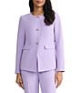 Kasper 3 Button Long Sleeves Peplum Jacket - Image 1